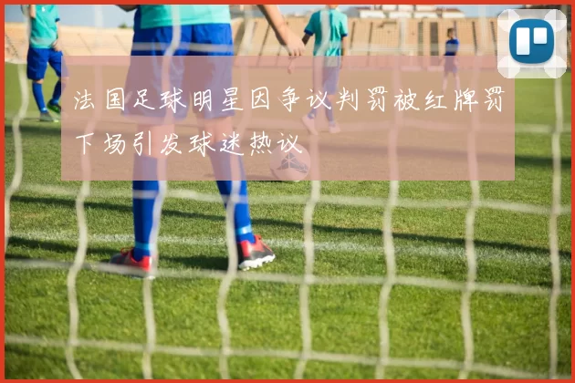法国足球明星因争议判罚被红牌罚下场引发球迷热议