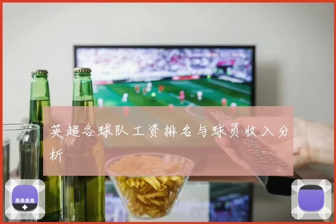 英超各球队工资排名与球员收入分析