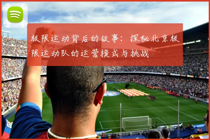 极限运动背后的故事：探秘北京极限运动队的运营模式与挑战