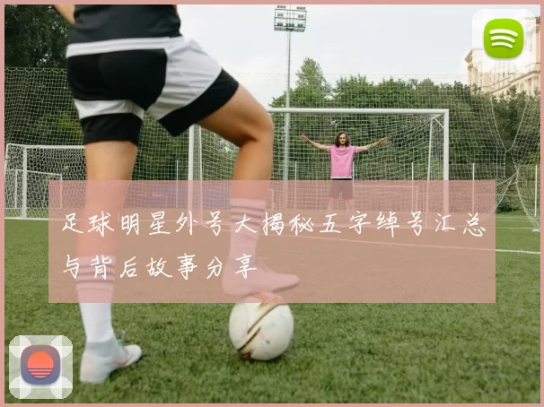 足球明星外号大揭秘五字绰号汇总与背后故事分享