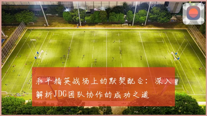 和平精英战场上的默契配合：深入解析JDG团队协作的成功之道